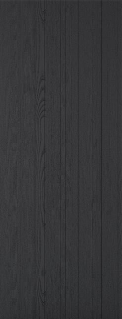 LPD Internal Laminate Black Montreal Solid Door