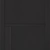 LPD Black Chelsea 4 Light Solid Internal Door