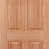 LPD M&T Colonial 4 Panel Hardwood External Door