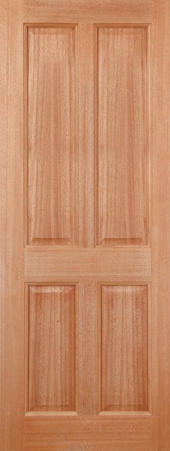 LPD M&T Colonial 4 Panel Hardwood External Door