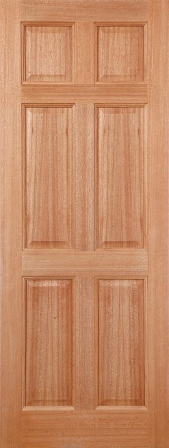 LPD M&T Colonial 6 Panel Hardwood External Door