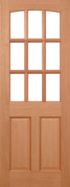 LPD Georgia Dowel Unglazed Hardwood External Door