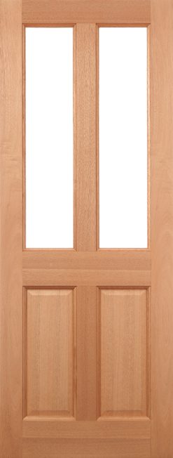 LPD Richmond Square Top Dowel Unglazed Hardwood External Door