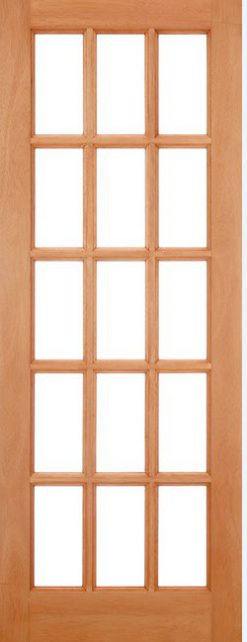 LPD SA15L Unglazed Hardwood External Dowel Door