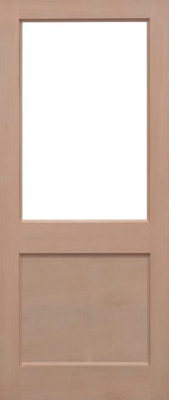 LPD External Hemlock 2XG Unglazed Door