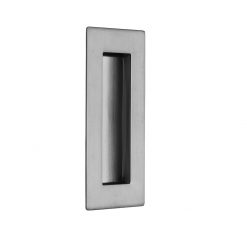 LPD Pocket Door Scorpio Satin Chrome Flush Pull Pocket Door Handle