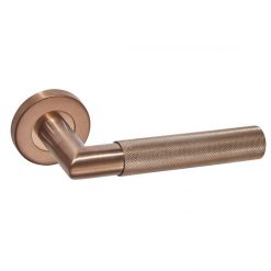 LPD Zurich Satin Copper Bathroom Privacy Hardware Pack