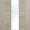 LPD Internal Laminate Light Grey Vancouver Glazed Door