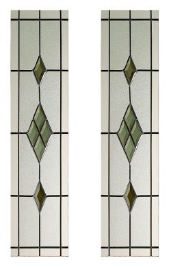 LPD 2 Piece Glass Pack for Malton Smoked Abe Lead Door