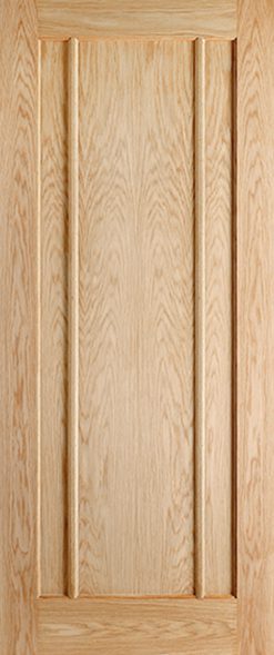 LPD Internal Oak Lincoln 3 Panel Pre-finished Door