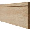 LPD 95 x 18mm Oak Faced Single Groove Skirting (4 x 3m Lengths Per Pack)