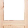LPD External Redwood 2XG 1 Unglazed Panel Door