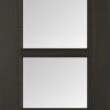 LPD Internal Smoked Oak Vancouver 4 Light Glazed Door