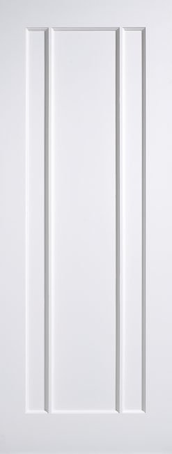 LPD Internal Lincoln 3 Panel White Primed Fire Door