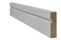 LPD 70 x 18mm White Primed Single Groove Architrave (Both Sides of Door)