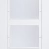 LPD Internal White Primed Vancouver 4 Light Clear Glazed Fire Door
