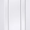 LPD Internal Lincoln 3 Glass White Primed Door