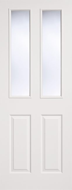 LPD Internal Textured 2 Panel 2 Light Glazed Door