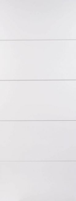 LPD Smooth Horizontal 4 Line Moulded Internal Door