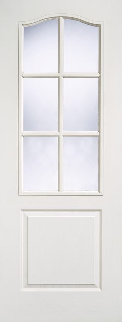 LPD Internal Classic 1 Panel 6 Light Glazed Door
