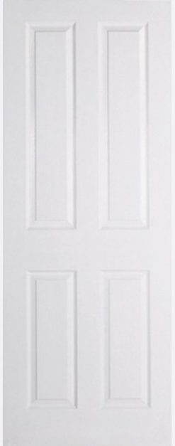 LPD Internal Textured 4 Panel Square Top Fire Door