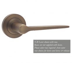 Frelan Hardware Antique Brass Knightsbridge Lever