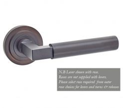 Frelan Hardware Dark Bronze Westminster Lever