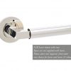 Frelan Hardware Polished Nickel Westminster Lever