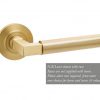 Frelan Hardware Satin Brass Westminster Lever