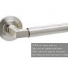 Frelan Hardware Satin Nickel Westminster Lever