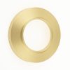 Frelan Hardware Burlington Satin Brass Chamfered Outer Rose