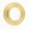 Frelan Hardware Burlington Satin Brass Stepped Outer Rose
