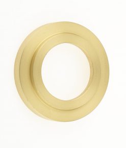 Frelan Hardware Burlington Satin Brass Stepped Outer Rose