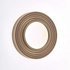 Frelan Hardware Burlington Antique Brass Reeded Outer Rose