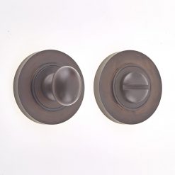 Frelan Hardware Burlington Dark Bronze Traditional W/C Turn and Release