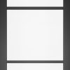 Deanta Internal Urban Industrial Camden Door with Clear Glass