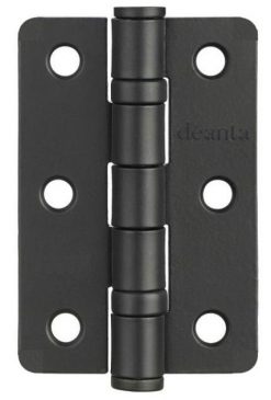Deanta Matt Black Radius Hinges