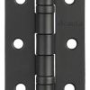 Deanta Matt Black Square Hinges