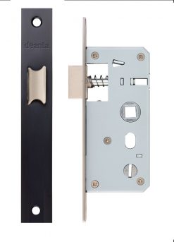 Deanta Slim Line Narrow Black Latch