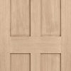 LPD Pre-Finished Oak London Fire Door