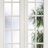 LPD White Moulded SA 20L Clear Glazed Door Pair