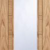 Mendes Internal Pre-Finished Oak Corsica 1 Light Fire Door