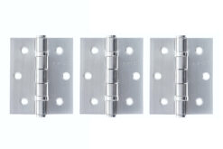 Atlantic Ball Bearing Hinges 3" x 2.5" x 2.5mm set of 3