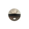 Atlantic Half-Moon Contract Floor Mounted Door Stop - Satin Stainless Steel
