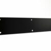 Atlantic Finger Plate Pre drilled with screws 500mm x 75mm - Matt Black