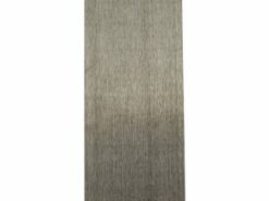 Atlantic Finger Plate Pre drilled with screws 650mm x 75mm - Satin Stainless Steel