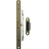 AGB Polaris 2XT Magnetic Euro Profile Sashlock 50mm backset - Antique Brass