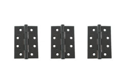 Atlantic Ball Bearing Hinges Grade 11 Fire Rated 4" x 3" x 2.5mm set of 3