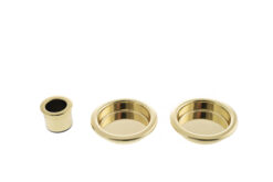 AGB Round Sliding Door Flush Pull