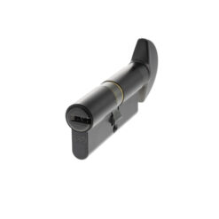 AGB 15 Pin Key to Turn Euro Cylinder 40-40mm (80mm) - Matt Antique Brass